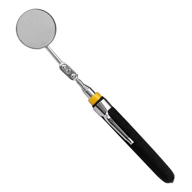 6pc Inspection Tools Set including Telescopic Magnetic Pick Up Tools plus Telescopic Insection Mirrors and Precision Screwdrivers