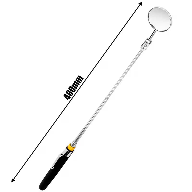 6pc Inspection Tools Set including Telescopic Magnetic Pick Up Tools plus Telescopic Insection Mirrors and Precision Screwdrivers