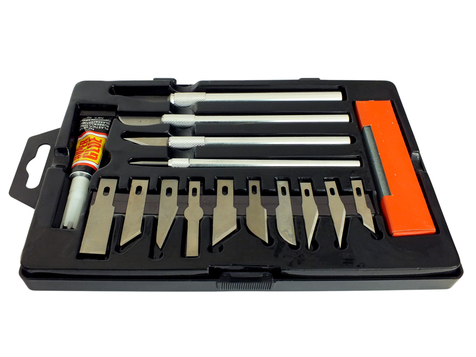 17pc Hobby Knife Set with Case
