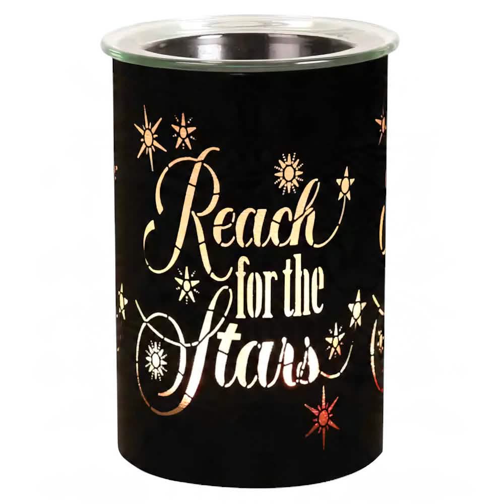 Electric Wax Melt Warmer Burner Colour Changing LED Fragrance Diffuser "Reach for the Stars"