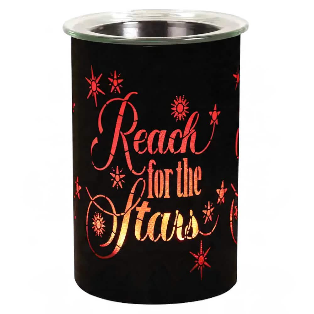 Electric Wax Melt Warmer Burner Colour Changing LED Fragrance Diffuser "Reach for the Stars"