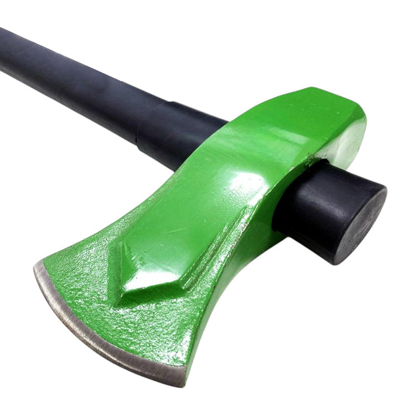 6lb Wood Splitting Maul Axe Fibreglass Shaft Anti-jam Head + Log Bomb Wedge