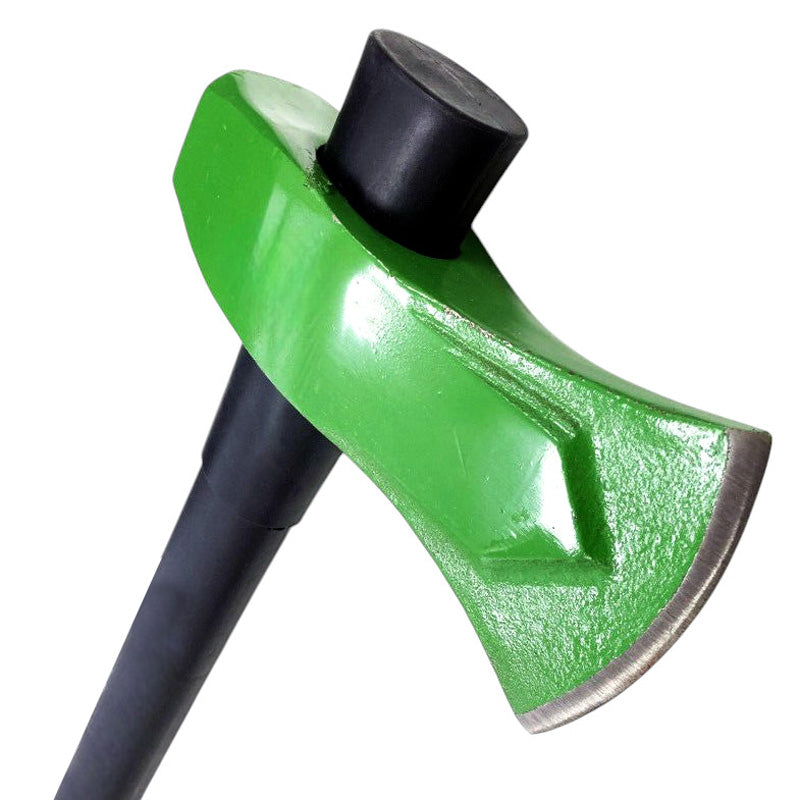 6lb Wood Splitting Maul Axe Fibreglass Shaft Anti-jam Head + Log Bomb Wedge