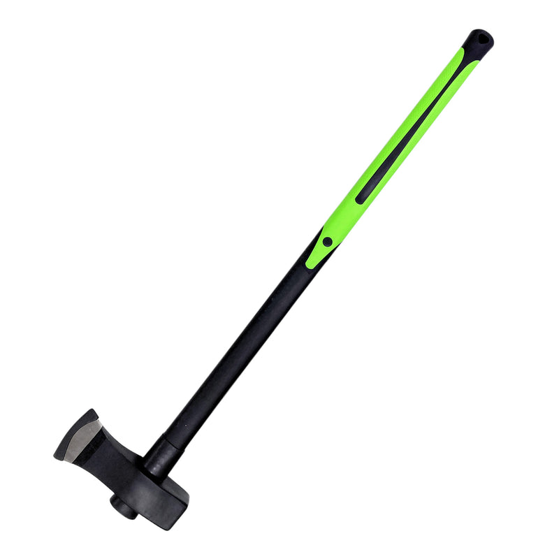 6lb Log Splitting Maul Axe Fibreglass Shaft Soft Grip Rubber Handle Tree Felling