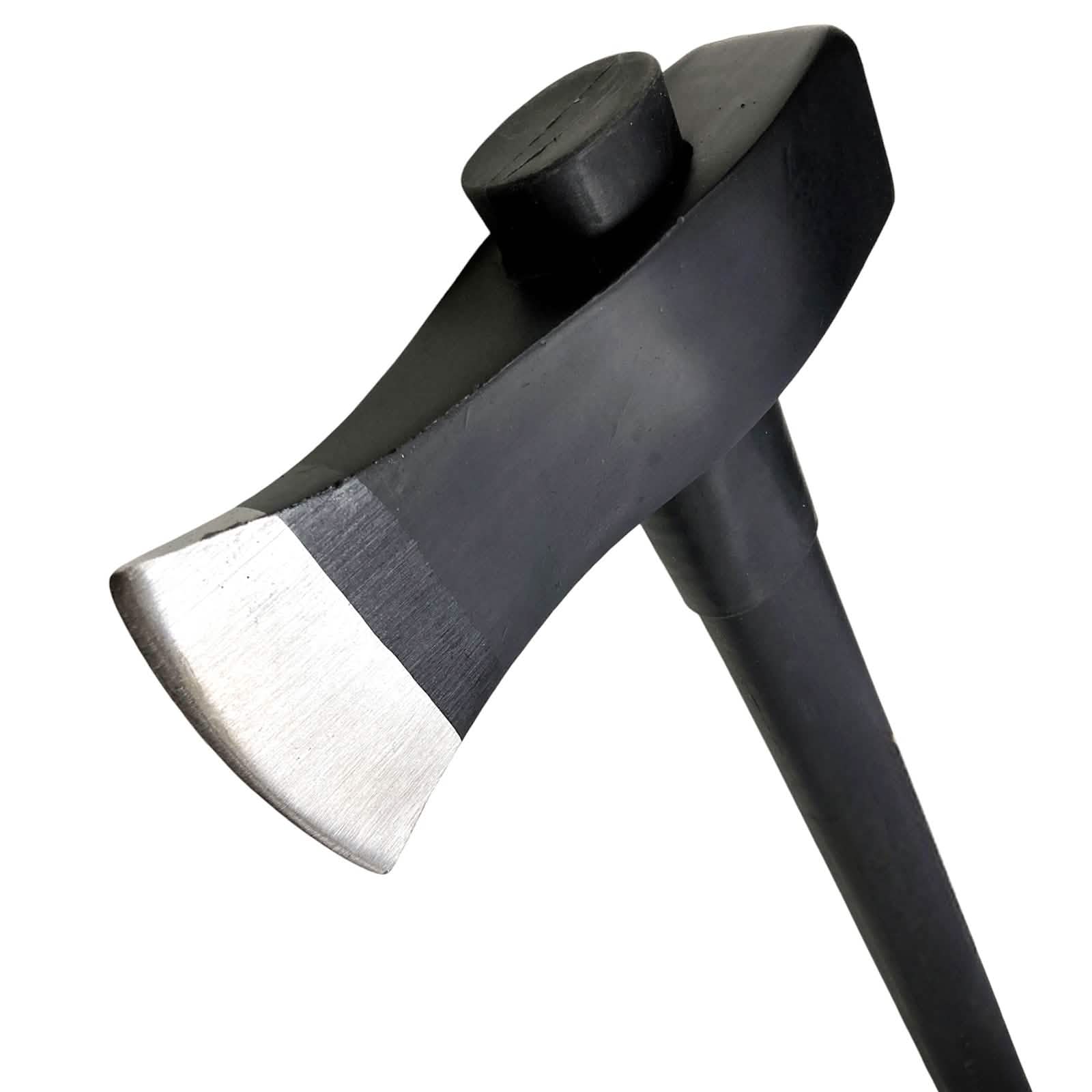 6lb Log Splitting Maul Axe Fibreglass Shaft Soft Grip Rubber Handle Tree Felling