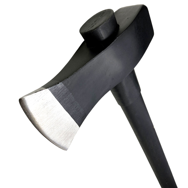 6lb Log Splitting Maul Axe Fibreglass Shaft Soft Grip Rubber Handle Tree Felling