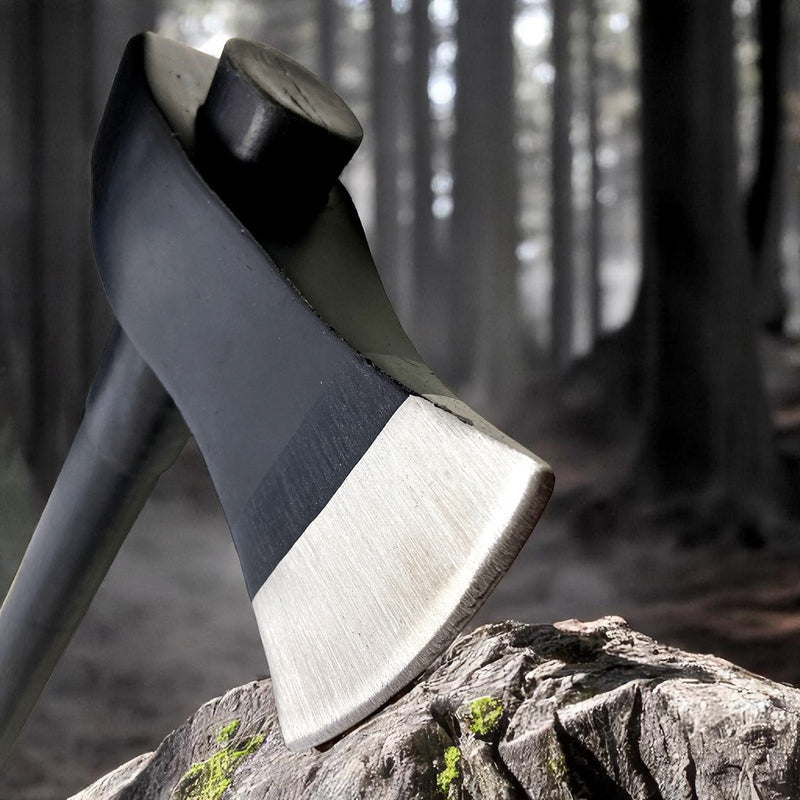 6lb Log Splitting Maul Axe Fibreglass Shaft Soft Grip Rubber Handle Tree Felling