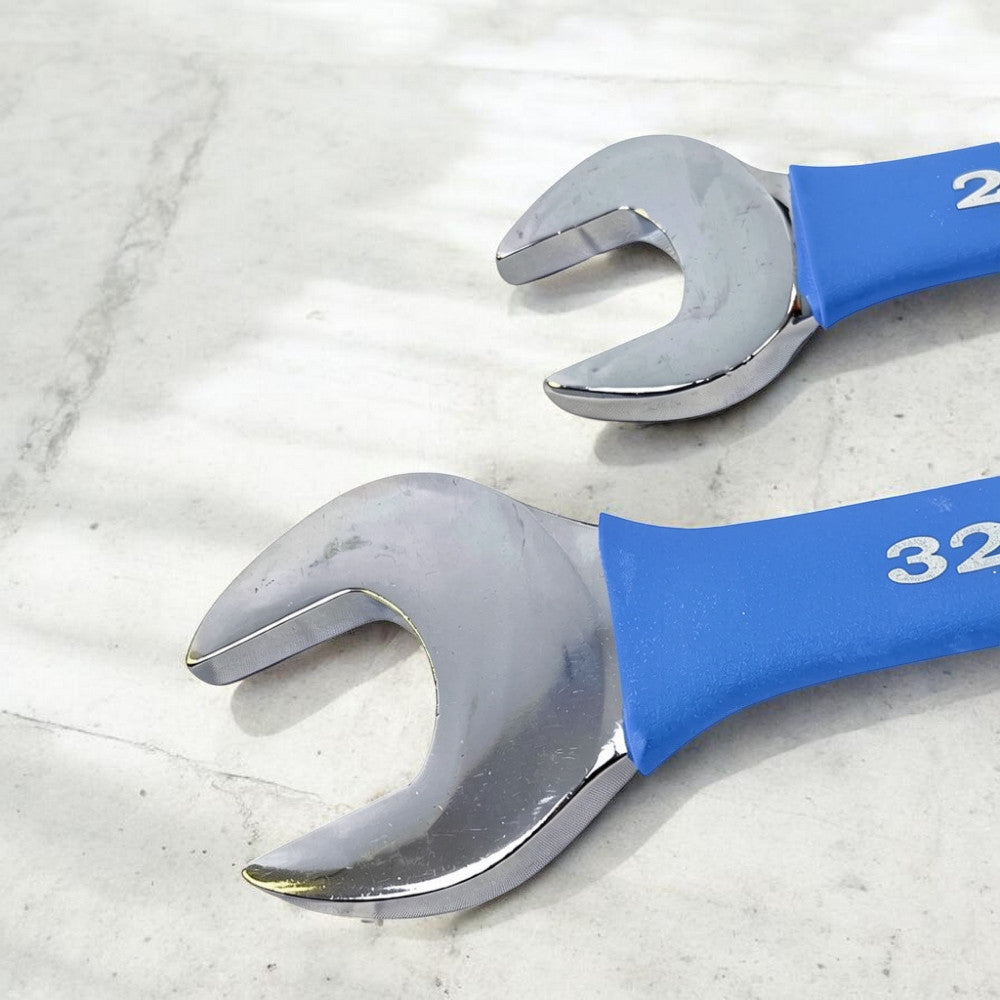 Combination Spanner Metric Set Soft Grip 6-32mm Open Ring + Roll 25pc
