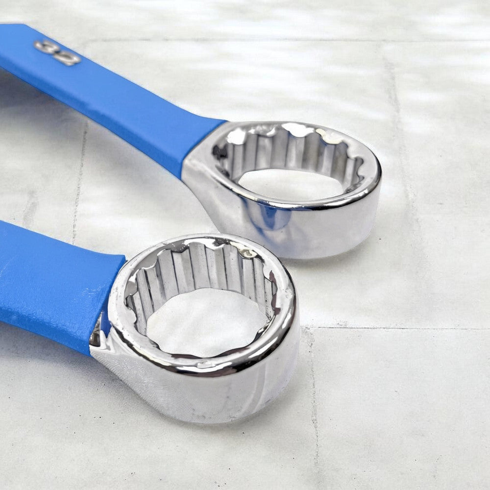 Combination Spanner Metric Set Soft Grip 6-32mm Open Ring + Roll 25pc