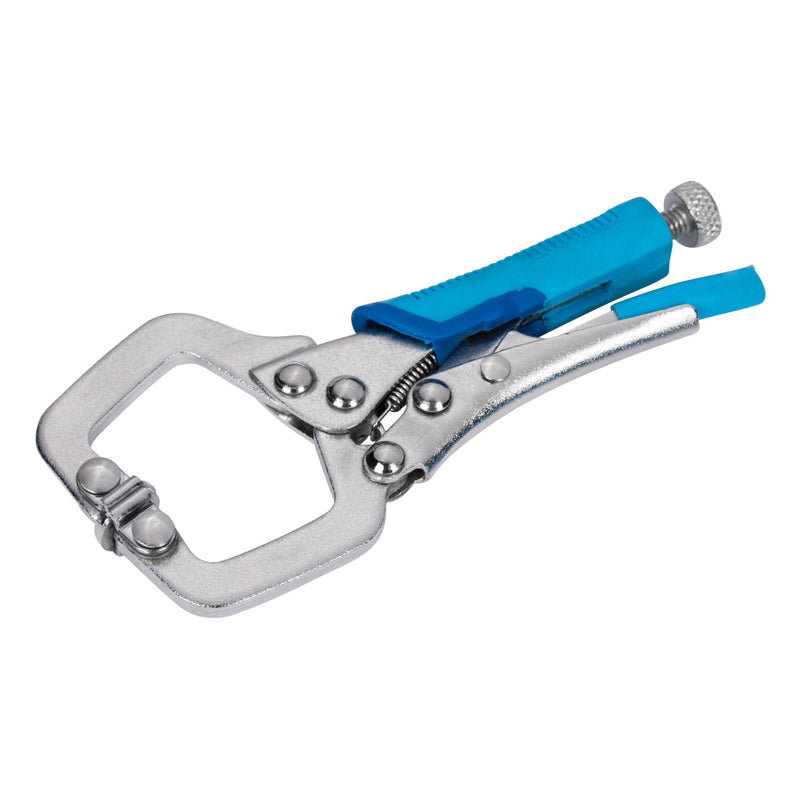 Blue Spot 3pc Mini Adjustable Locking Plier and Clamp Set | Lifetime Warranty