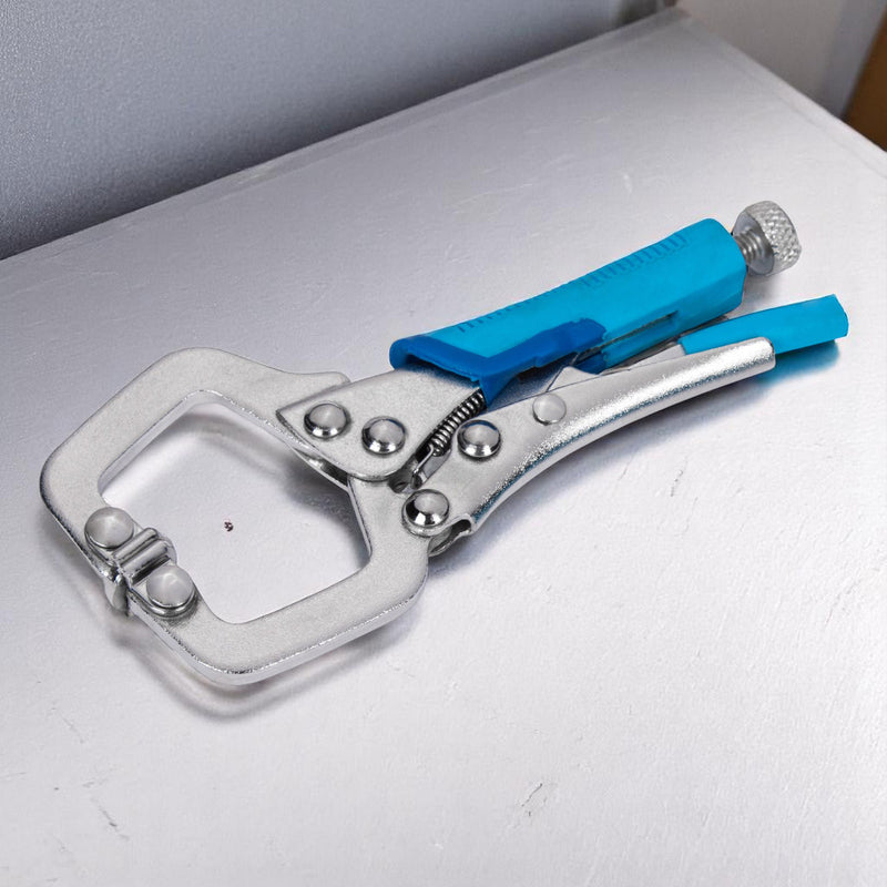 Blue Spot 3pc Mini Adjustable Locking Plier and Clamp Set | Lifetime Warranty
