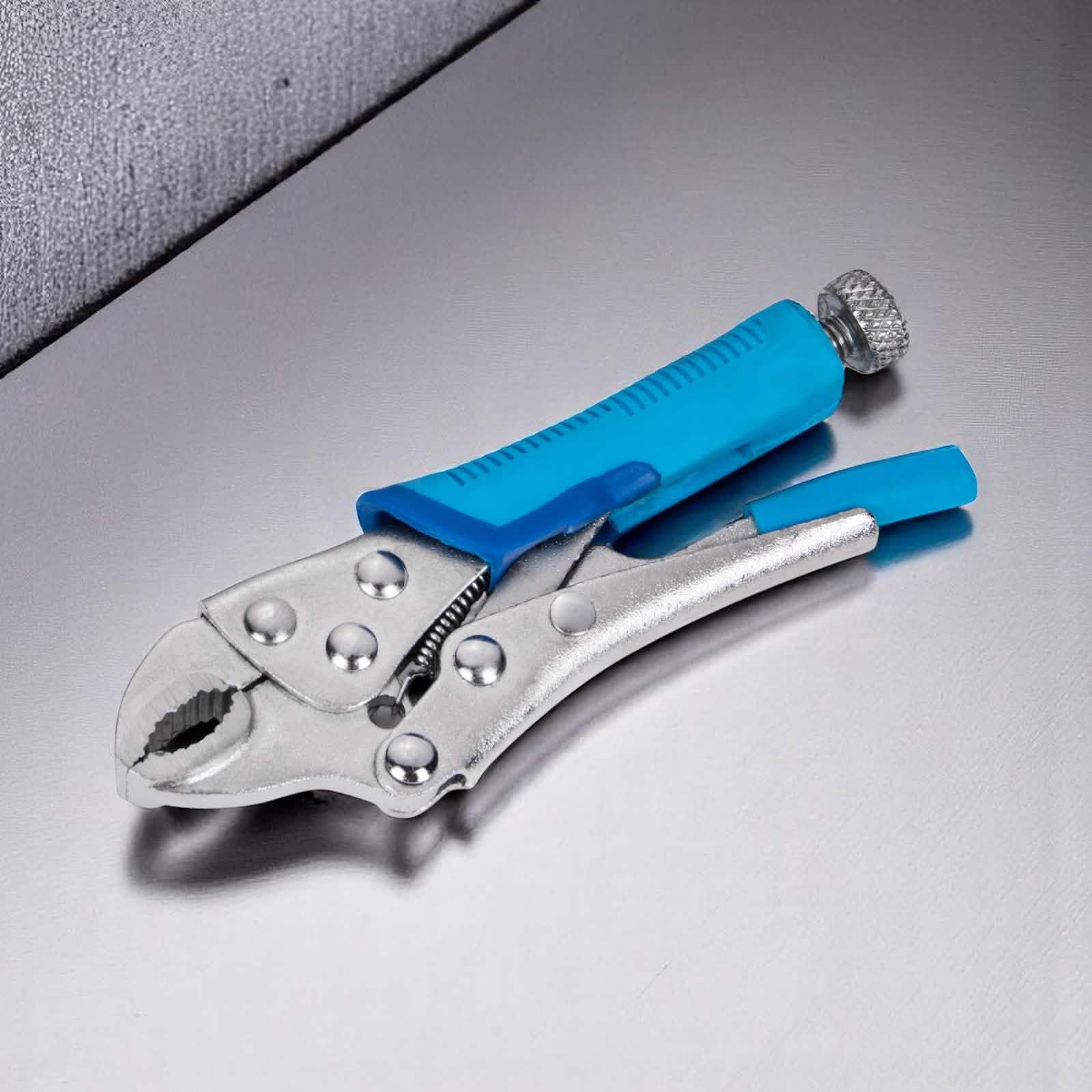 Blue Spot 3pc Mini Adjustable Locking Plier and Clamp Set | Lifetime Warranty
