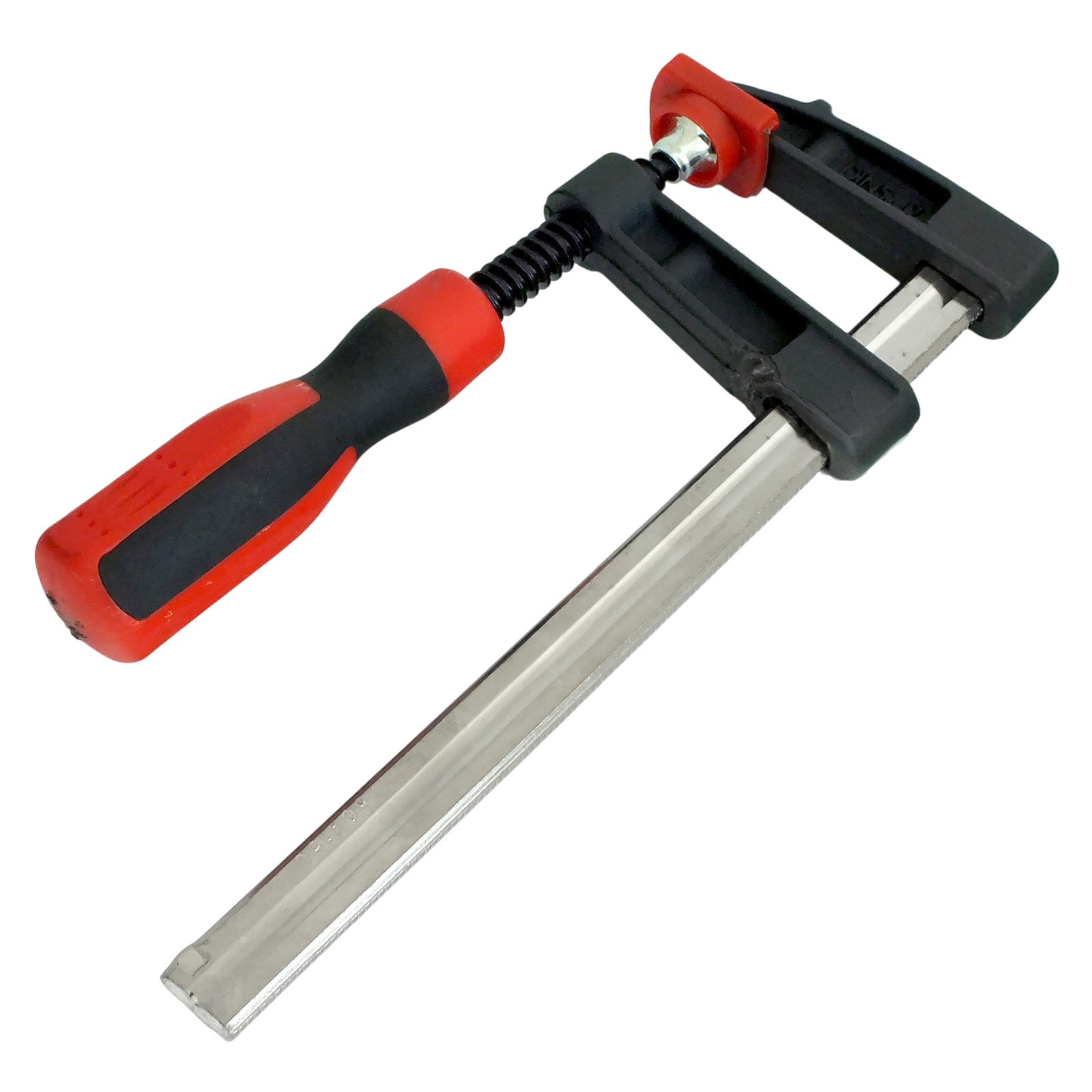 Pack of 4 Heavy Duty F Bar Clamps (6") 150mm x 50mm Quick Slide plus Pack of 4 Mini Ratchet Speed Clamps (4") 100mm