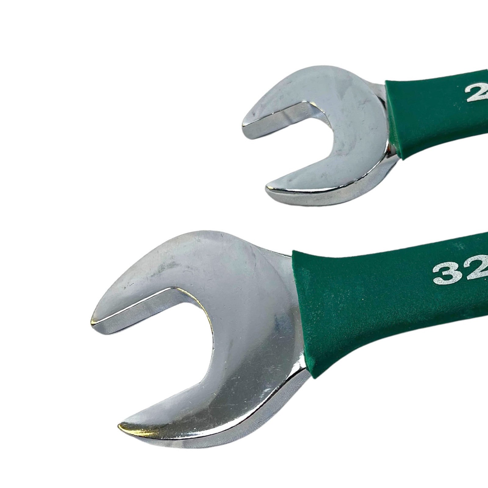 Combination Spanner Metric Set Soft Grip 6-32mm Open Ring + Roll 25pc (Green)