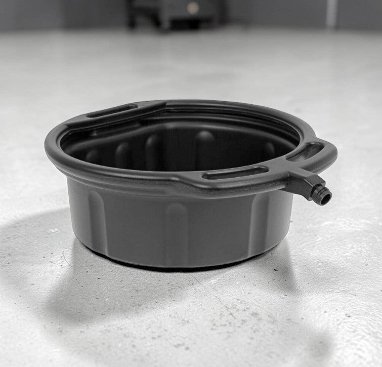 Oil Drain Pan Tray Coolant Gearbox Fuel 16 Litre Capacity Bucket Car Motorbike