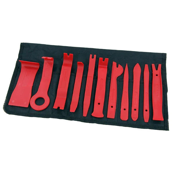 11pc Car Body Panel Moulding Trim And Door Panel Clip Removal Tool Kit