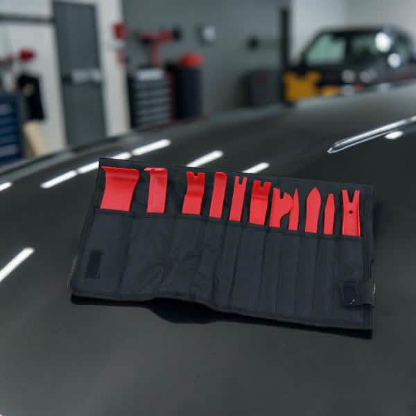 13pc Car Body Panel Moulding Trim And Door Panel Clip Removal Tool Kit