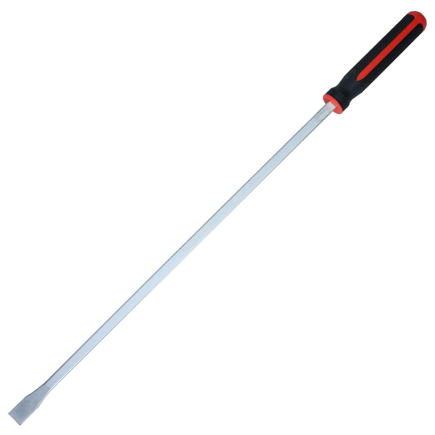 36" Heavy Duty Straight Nose Pry Bar with Soft Grip Handle