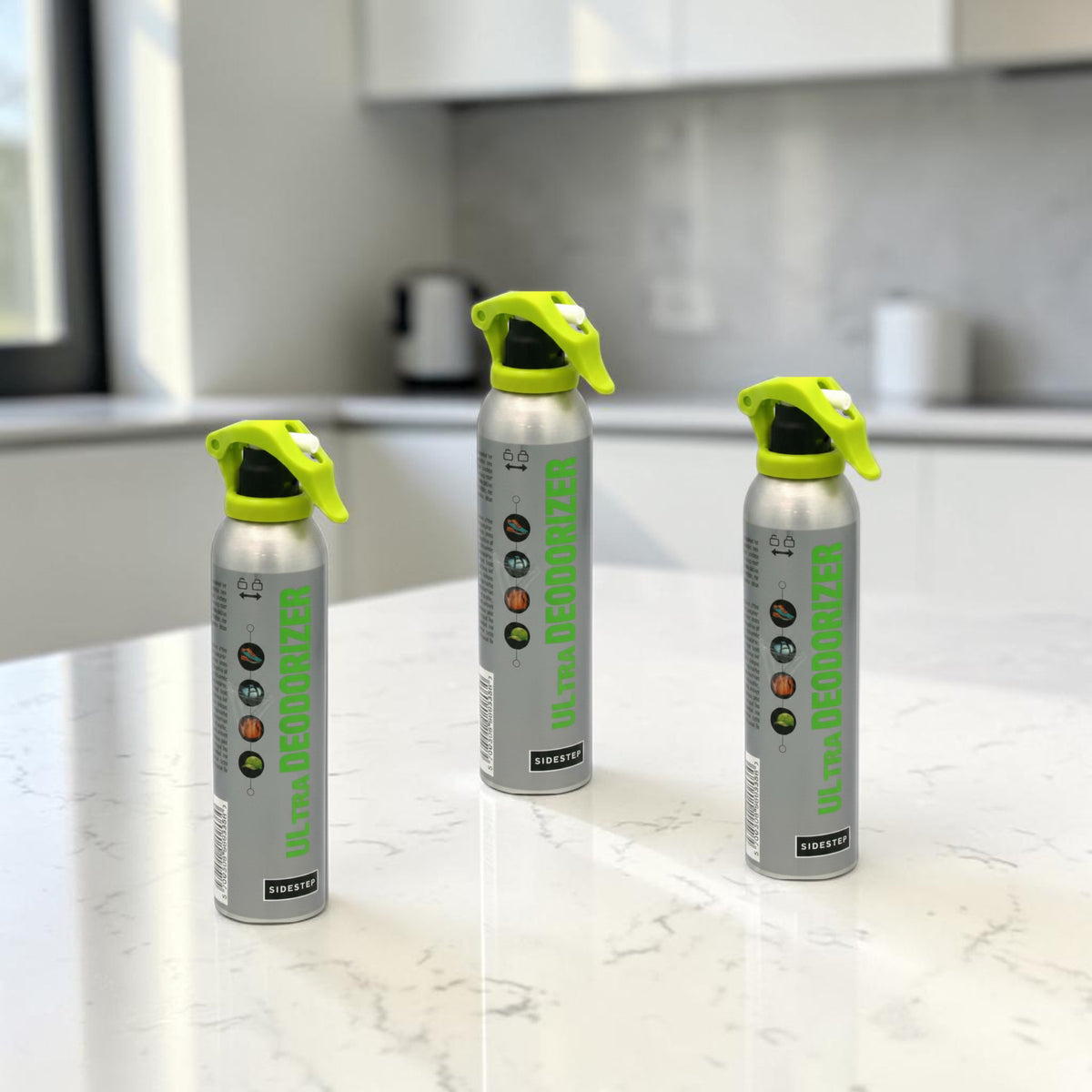 3 Ultra Deodorizer 125ml Odour Eliminator Room Air Freshener