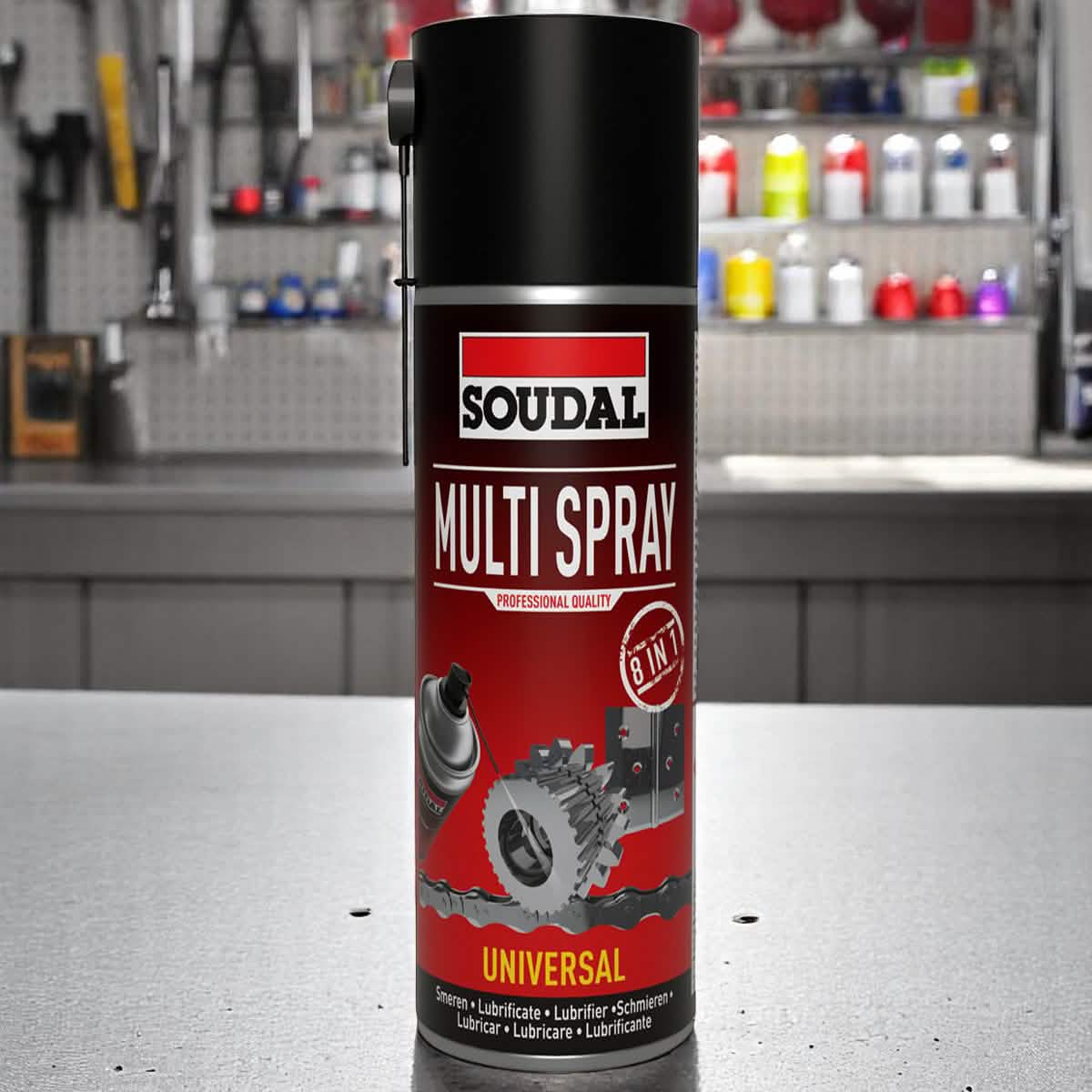 High Grade Multi Spray Lubrication – 400ml Soudal 119707