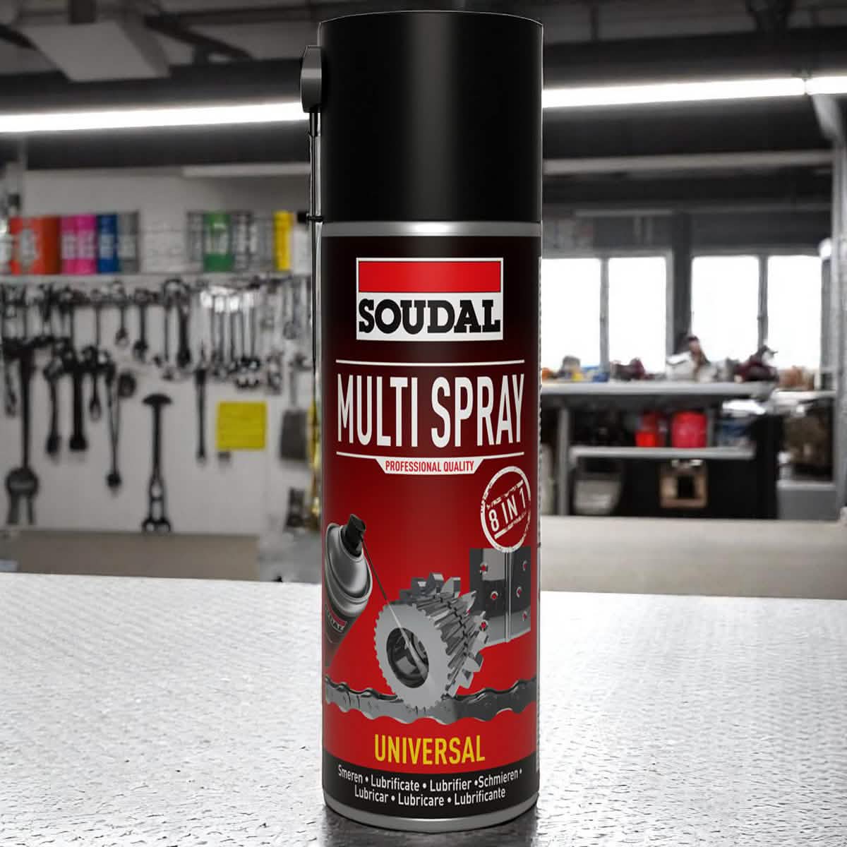 High Grade Multi Spray Lubrication – 400ml Soudal 119707
