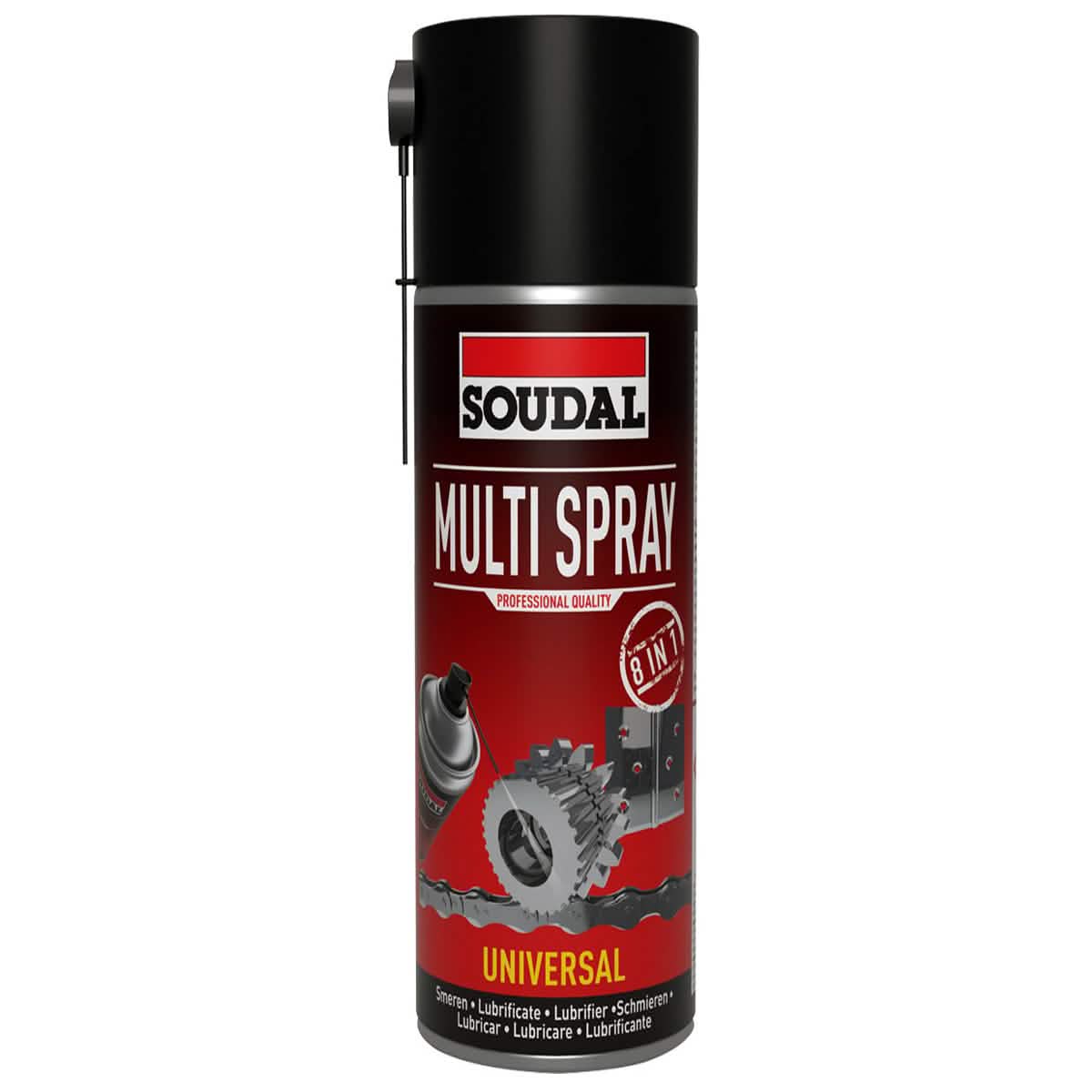 High Grade Multi Spray Lubrication – 400ml Soudal 119707