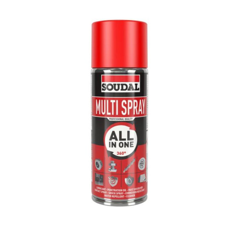 Soudal Universal Multi Lubricant Oil Spray 400ml - Professional Quality