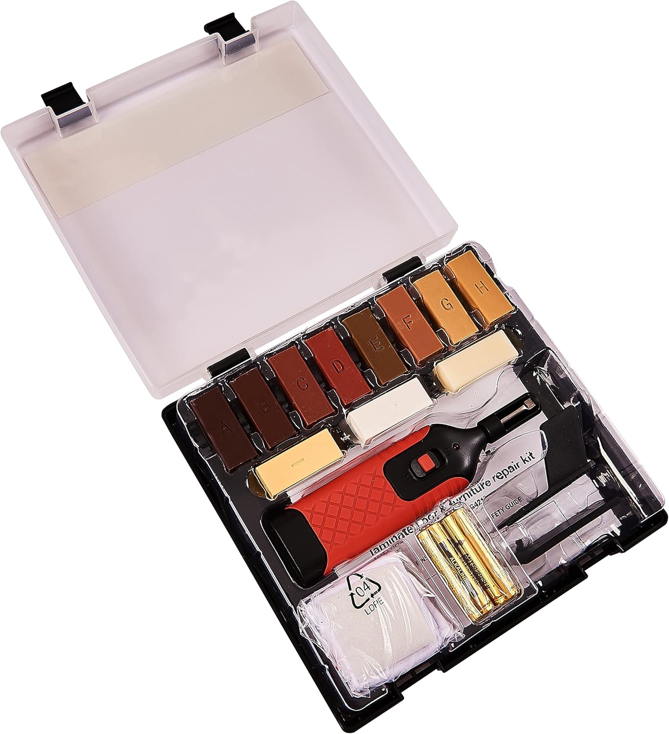 Amtech Laminate Floor & Worktop Repair Kit For Chips Scratches 3 Year Warranty