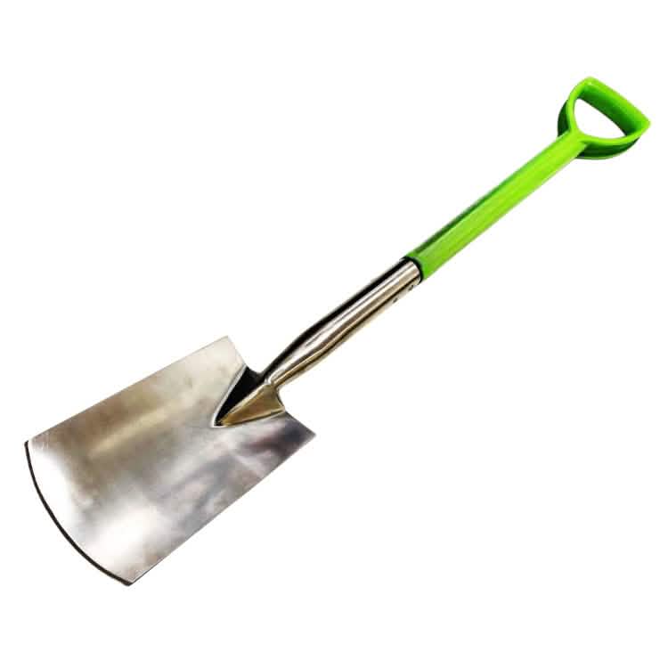 Border Spade Stainless Steel Texture Grip Handle Gardening