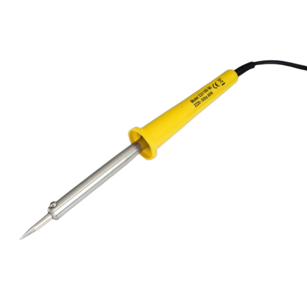 Electric Soldering Iron Needle Tip 60w + Helping Hands Magnifying Glass