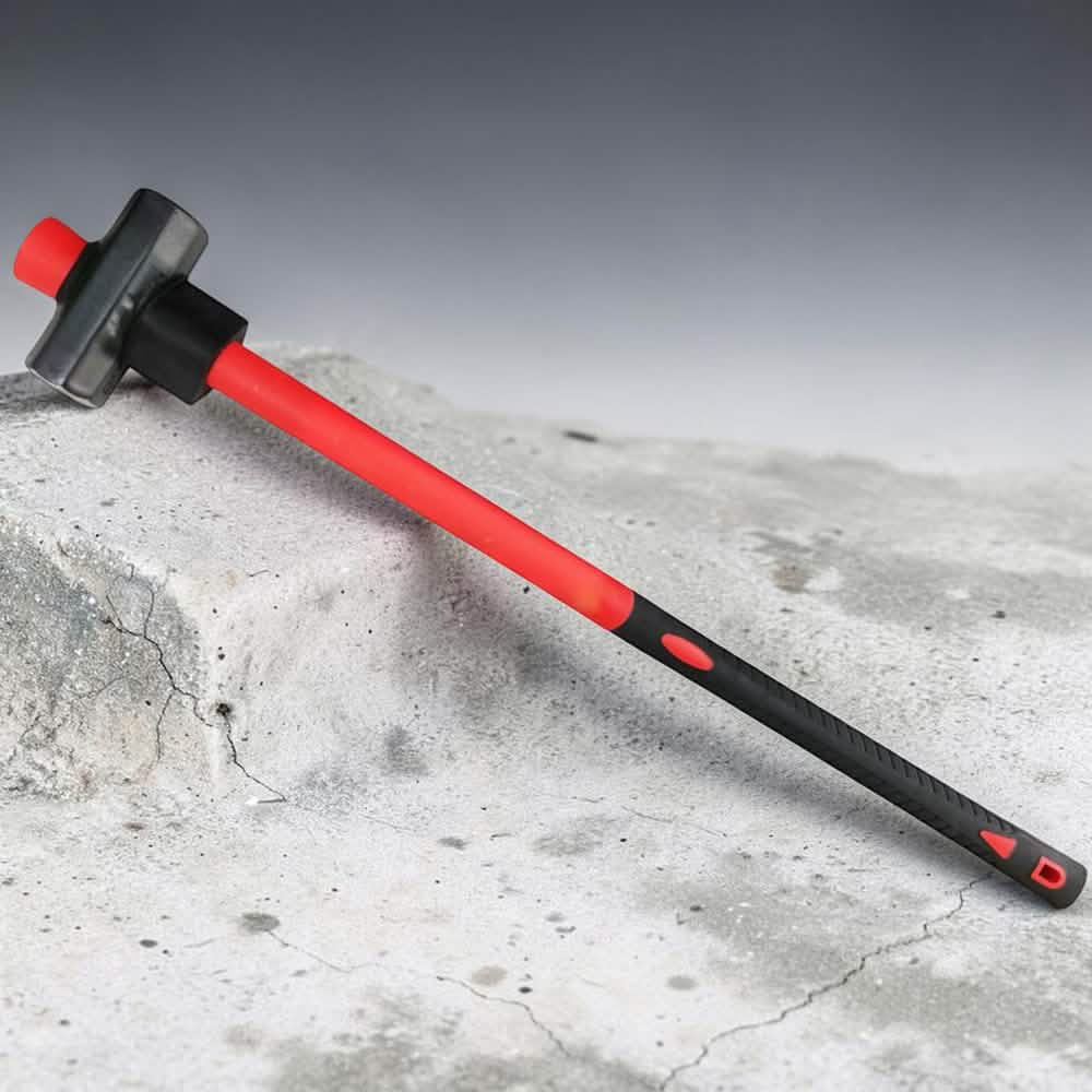 7lb Sledge Lump Hammer Fibreglass Handle Sledgehammer - Professional