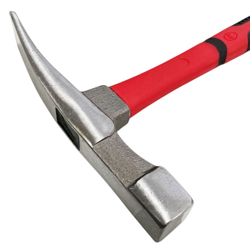 21oz (600g) Brick Hammer with Fibreglass Shaft and Rubber Grip Handle