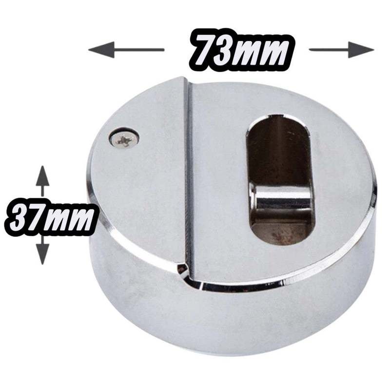 High Security Van 73mm Padlock & Hasp Set Door Lock + Bolts & Nuts Shed Garage