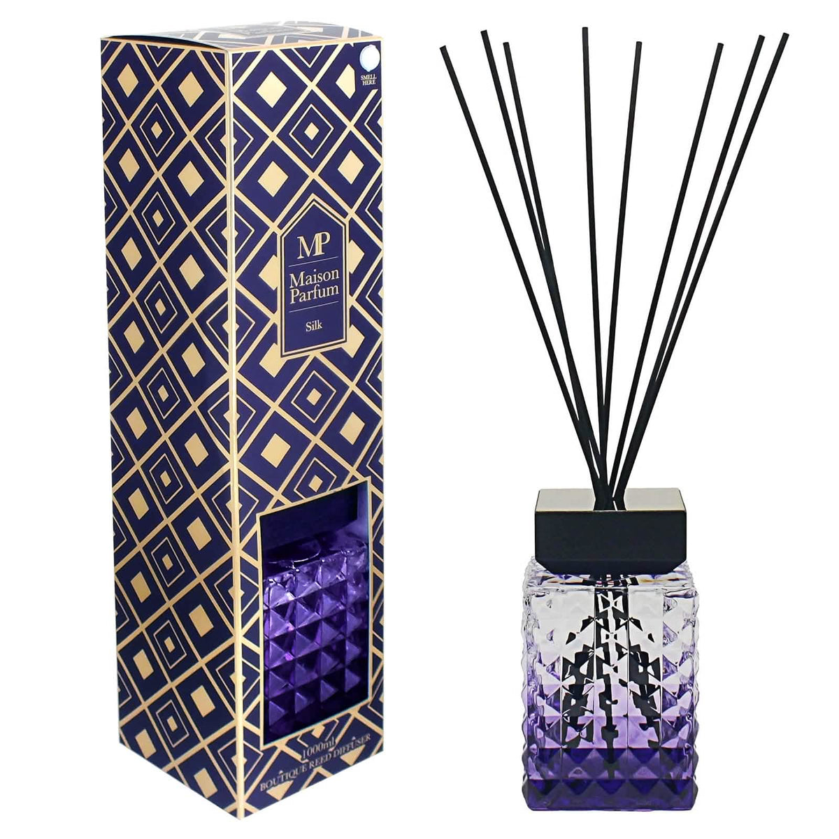 Maison Parfum Silk Home Fragrance Reed Diffuser - Extra Large 1000ml Size