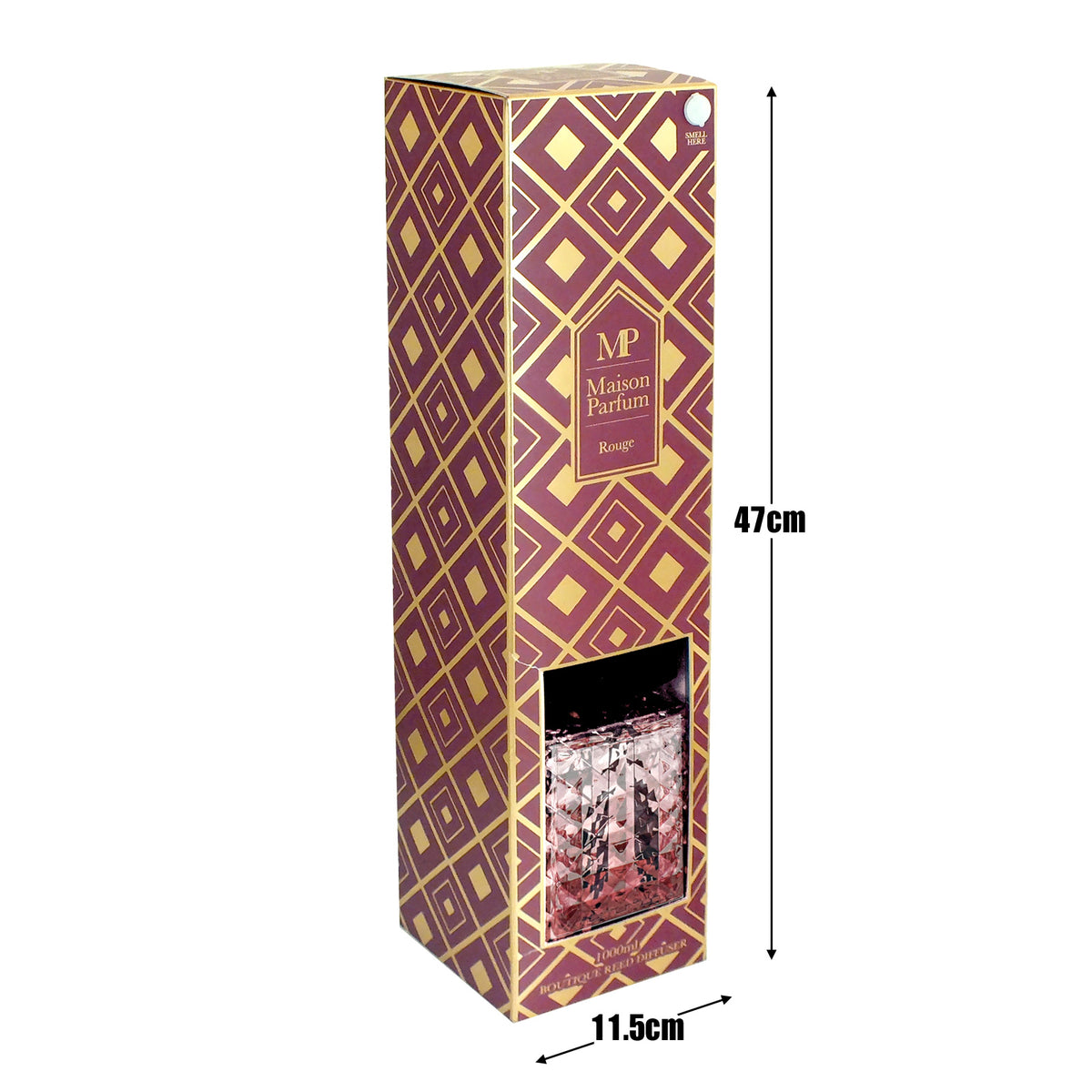 Maison Parfum Rouge Home Fragrance Reed Diffuser - Extra Large 1000ml Size