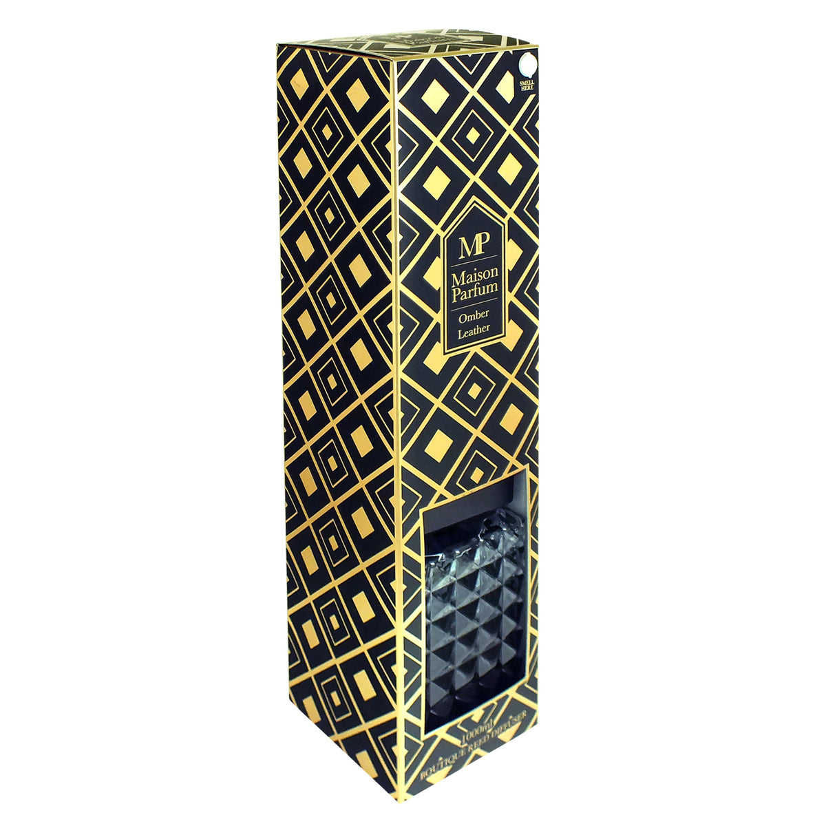 Maison Parfum Omber Leather Home Fragrance Reed Diffuser - Extra Large 1000ml Size