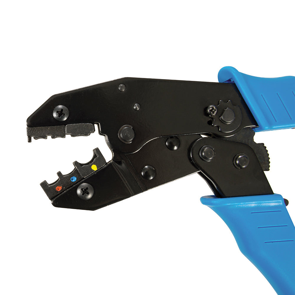Ratchet Crimping Tool Electricians Wire Terminal Crimper Pliers Silverline PL55
