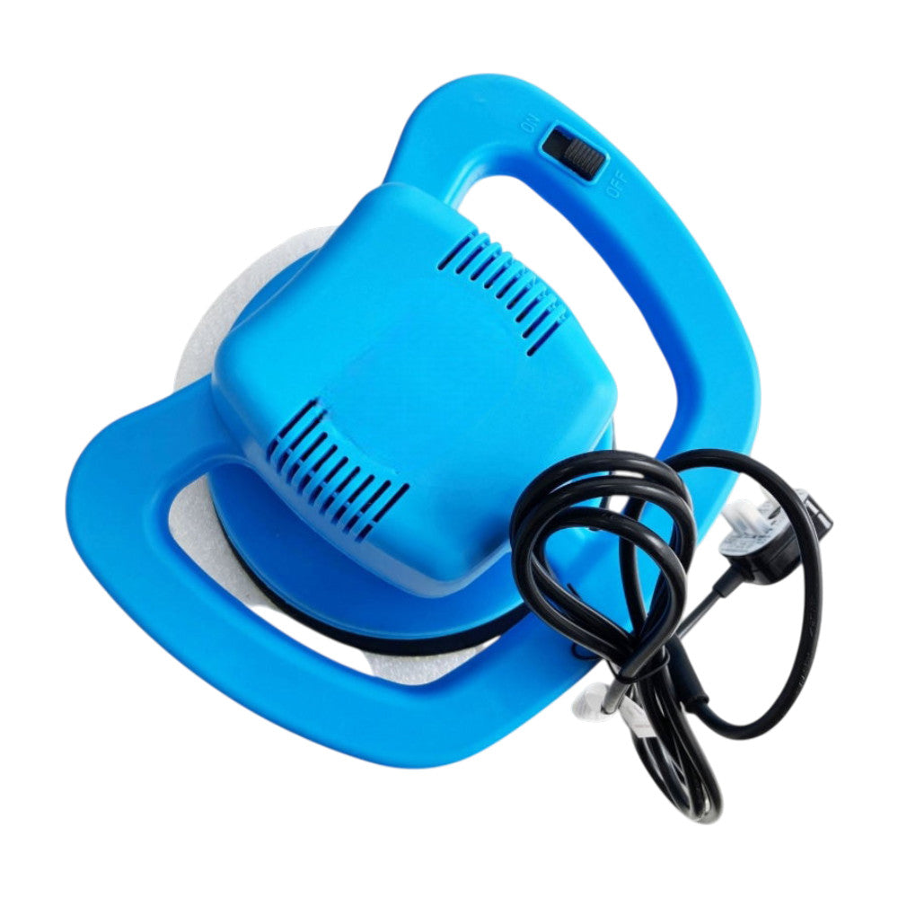Electric Buffer Car Valeting Polisher Polishing Machine + 4 Bonnets 110W 240V