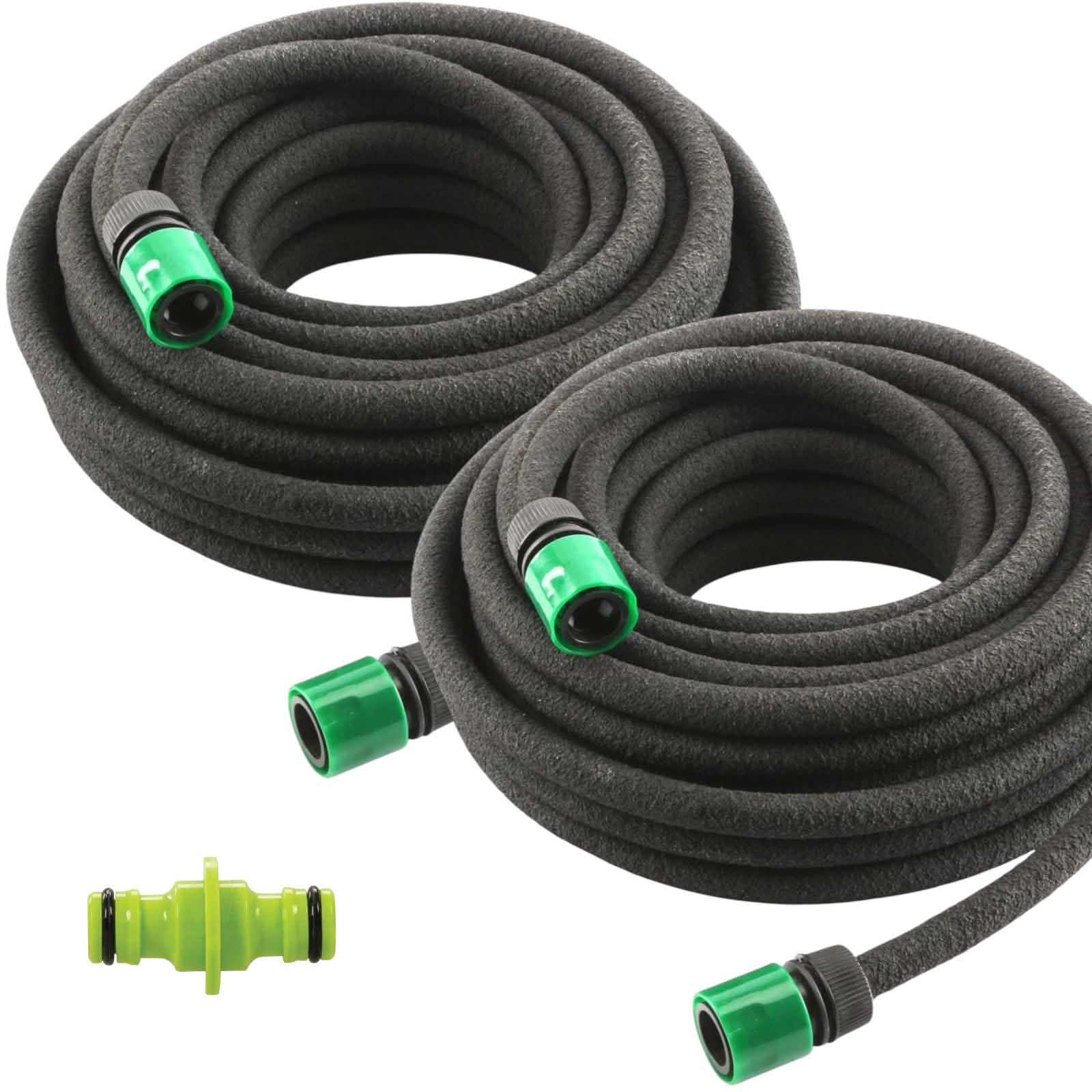 Soaker Hose Garden Plant Watering Irrigation Perforated Hosepipe - 30M(100ft)