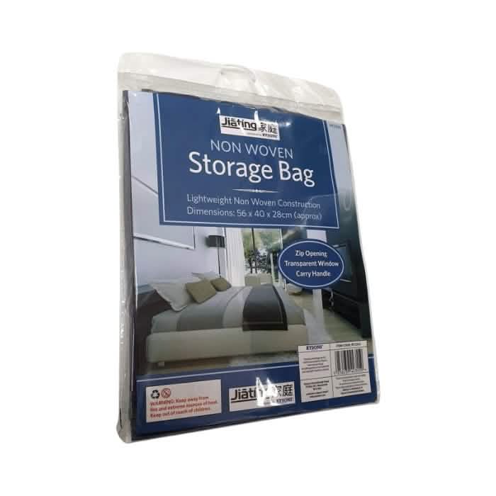 Storage Bag with Zip Non Woven Lightweight with Handle