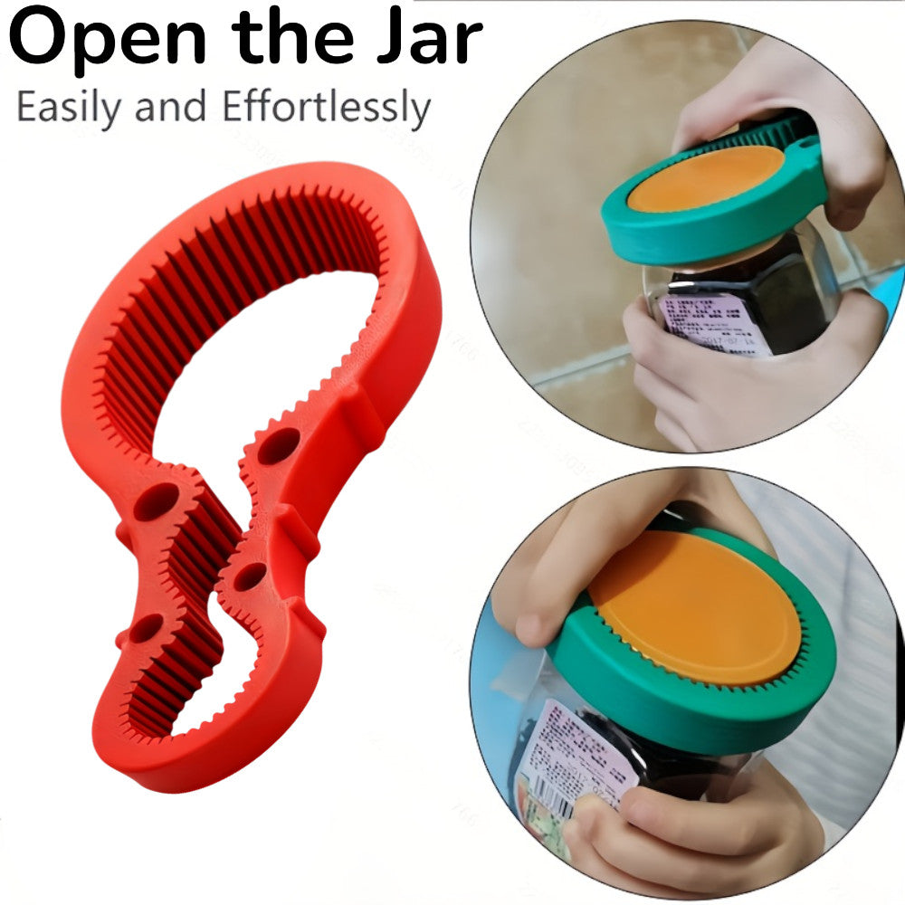 Multifunctional Silicone Grip for Easy Opening of Bottle And Jar Lids, Kitchen