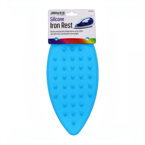 Silicone Iron Rest Heat Resistant Ironing Mat Pad Blue/Pink