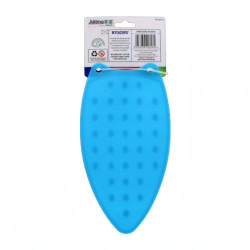 Silicone Iron Rest Heat Resistant Ironing Mat Pad Blue/Pink