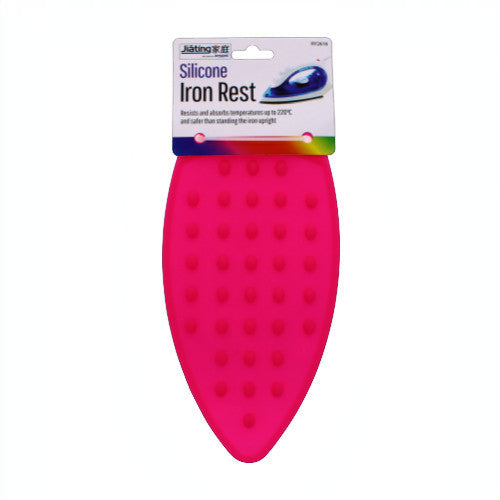 Silicone Iron Rest Heat Resistant Ironing Mat Pad Blue/Pink