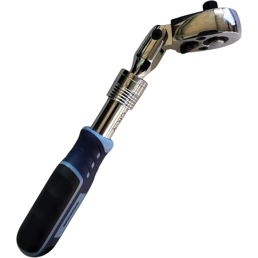 3/8"Dr Extending Flexi Head Ratchet Softgrip
