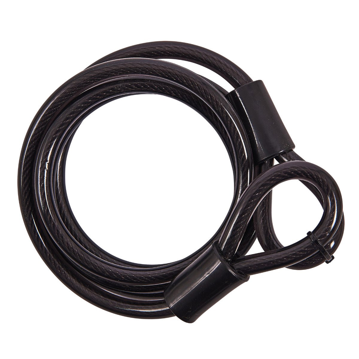 Amtech D-Shackle Cycle Lock plus 1.5m Steel Bike Security Cable U-Shaped Bicycle Padlock with 2 Keys