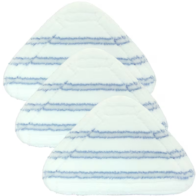 1/2/3pcs Triangle Steam Mop Replacement Pads Compatible with X5/H2O/H20 Steam Mo