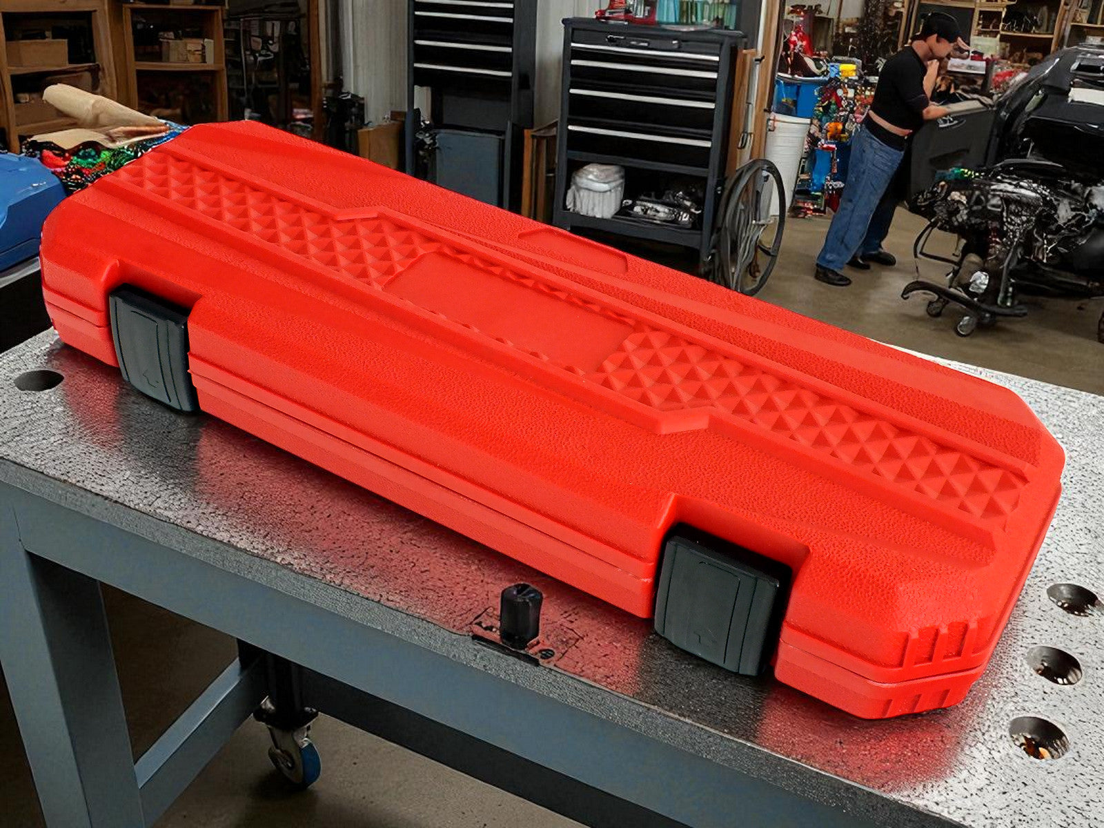 Voche® 3/8" Deep Impact Socket Set 15pc 8-22mm Heavy Duty CRV with Storage Case