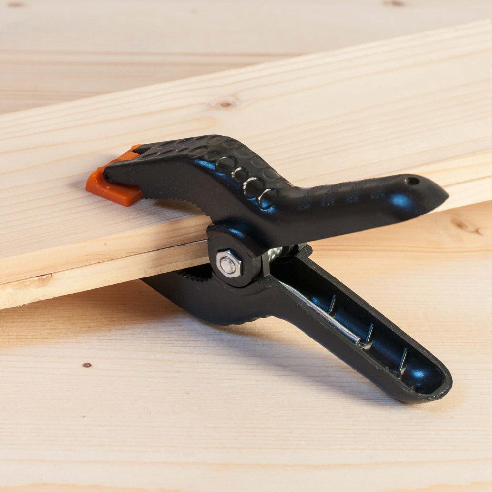 12 X Large 6'' Plastic Spring Clamps Market Stall Tarpaulin Cover Clips Grips