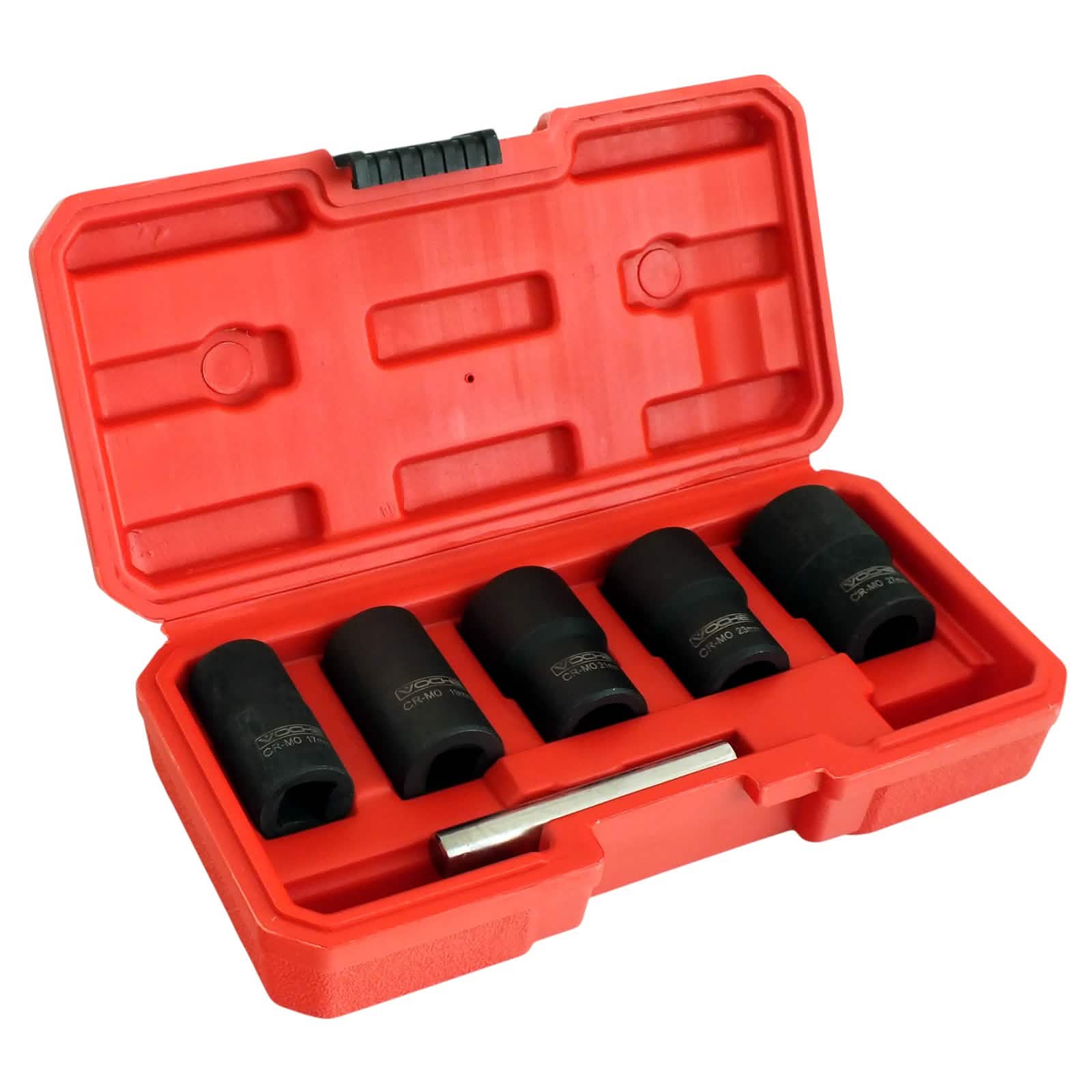 6Pce Grip Twist Sockets Locking Wheel Nut Removers Damaged Rounded Bolts